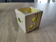 Świecznik tea light ceramiczny wiosenny nowy dekoracja Wielkanoc