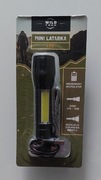 Mini latarka LED Wild Trek ładowanie USB + pasek na rękę
