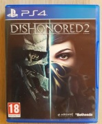 DISHONORED2 na PS4 wersja pudełkowa, jak nowa