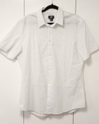 H&M koszula z krótkim rękawem Easy Iron