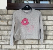 Moncler bluza bluzka 8 128 130 jak nowa dziewczęca 