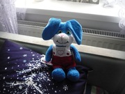 Wesoły króliczek 35 cm+GRATIS