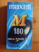 Czysta kaseta VHS Maxell
