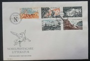 Szwecja FDC Mi: 1364-1368 Laureaci Nagrody Nobla - Literatura