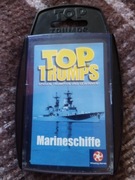 Top Trumps Marineschife Okręty wojenne unikat