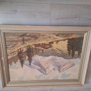 Obraz oleodruk A.Gutkneht