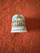 Naparstek Uzdrowisko Lądek Zdrój, ceramiczny, kolekcjonerski