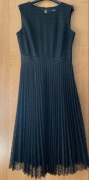 Czarna sukienka midi Reserved rozmiar 38/40