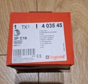 Wyłącznik nadprądowy S303 3P C 16A TX3 403545 Legrand