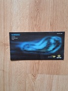 Katalog prospekt Shimano buty pedały SPD z 1998 roku DE