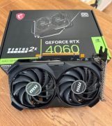 MSI GeForce RTX 4060 Ventus 2X Black OC 8GB GDDR6