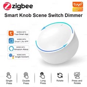 Nowy Tuya ZigBee inteligentny przełącznik pokrętłowy DIY SmartHome