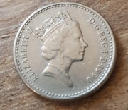 5 Pensów/Five Pence moneta W.Brytania 1990r