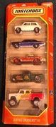 Matchbox 5 Pack Coffee Cruisers III MINI CHEVROLET CORVETTE FORD DODGE
