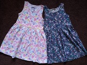 2 sukienki H&M 110/116 bdb+ zestaw komplet bawełna