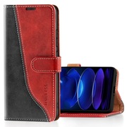 Mulbess Etui z klapką do Xiaomi Redmi Note 12 Pro, skórzane  na telefon