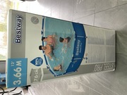 Basen Bestway steel pro 3.66 12’ z pompą ogrodowy