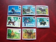 Polska 1973 MNH ** Mi. 2247/54 Fauna Zwierzęta Myślistwo