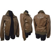 *III DAMSKA KURTKA SKÓRZANA VILA M SKÓRA NATURALNA 100%