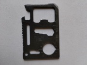 Karta przetrwania survivalowa 11w 1