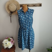 Stylowa sukienka Dorothy Perkins r. 40 , Lekka , Denim look , bawełna