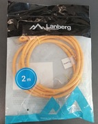 Patchcord Lanberg UTP kat.6 2m pomarańczowy
