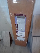 Drzwi lazienkowe 90  z oscieznica regulowana