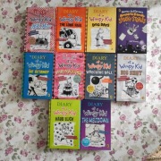 10x Diary Of A Wimpy Kid Dzienniczek Cwaniaczka po angielsku 