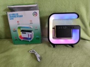 Lampka, zegar, budzik, ladowarka tel