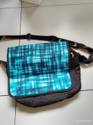 Torba niebieska krata