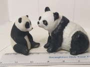 NIEDŹWIEDŹ panda FIGURKI 2szt