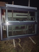 Okno taras251w183s 3-szyby antracyt z ruchomym słu