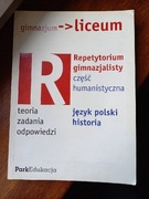 Repetytorium gimnazjalisty - cz. humanistyczna