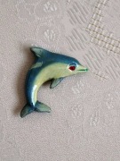 Delfin - magnes na lodówkę