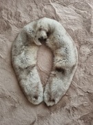 Kołnierz obszycie lis naturalny xxl