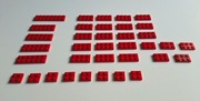LEGO mix czerwonych płytek + 10 klocków LEGO niespodzianka GRATIS