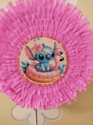 Piniata Stitch sticz stith różowa śliczna 