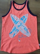 Neonowa koszula top bez rękawów GAP, nadruk rakieta