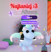 Fly Ride Alicorn! |NAJTANIEJ SZYBKO DUŻO POLECEŃ!|Adopt Me|Roblox