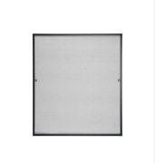 3 w 1 Powerfix antracyt Aluminiowa moskitiera okienna ramkowa 130 x 150 cm