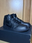 Buty Nike Air Jordan 1 MID Black (czarne) [554724 091] rozmiar 44 NOWE