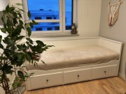 Łóżko Hemnes z IKEA stan Jak Nowe