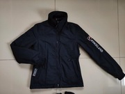 Kurtka Jeździecka przejściowa Kingsland Bomber Classic 34 granatowa