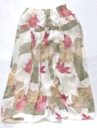 długa spódnica boho, maxi spódniczka