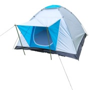 Namiot czteroosobowy z daszkiem wodooporny