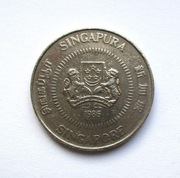 50 Centów 1986 r.  Singapur