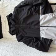 Kurtka 4F 164 czarno-szara