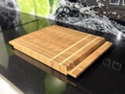 Deska do krojenia drewniana sztorcowa – solidna, ręcznie klejona 45x32x4cm