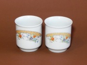 GARNUSZKI KUBKI CHODZIEŻ PRL lata 70 te