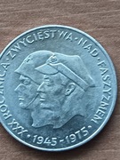 Polska - PRL - 200 złotych 1975 Zwycięstwo nad Faszyzmem - srebro